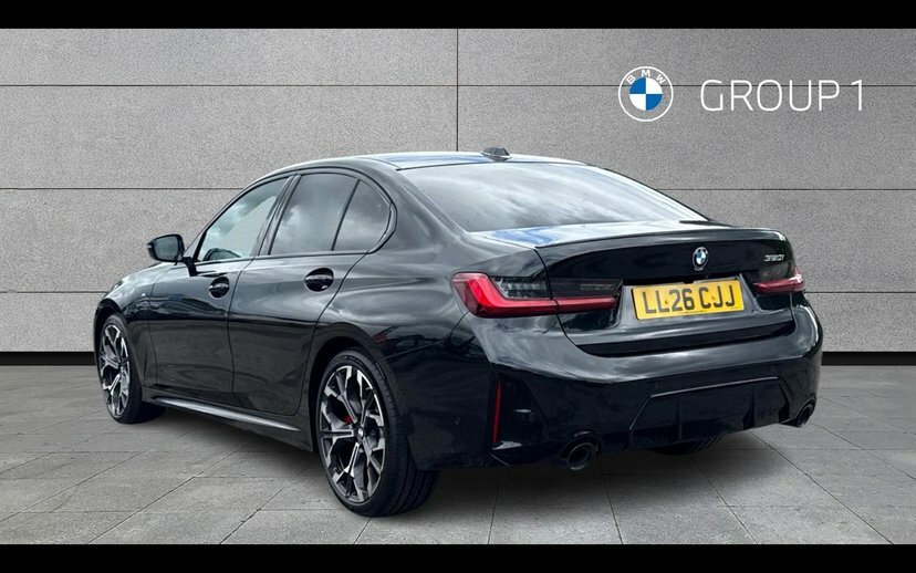 BMW 3 Series 320I M Sport Pro Saloon LL26CJJ Black #2