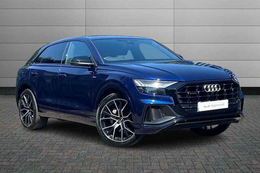 Audi Q8 3.0 Tfsi V6 55 Black Edition Suv Tiptro Blue