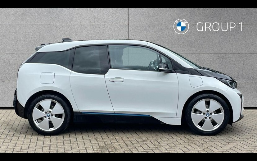 BMW i3 33Kwh Hatchback Plug-in Hybrid Ra White #3