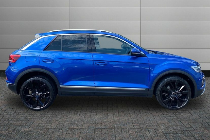 Volkswagen T-Roc 1.5 Tsi Style Suv 150 Ps Blue #4