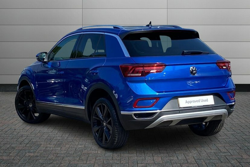Volkswagen T-Roc 1.5 Tsi Style Suv 150 Ps Blue #3