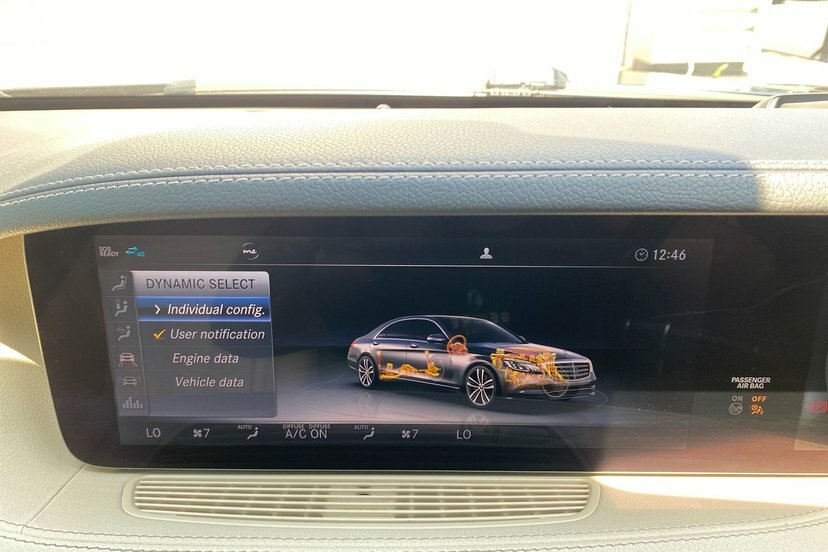 Mercedes-Benz S Class S500 Amg Line Premium Blue #48