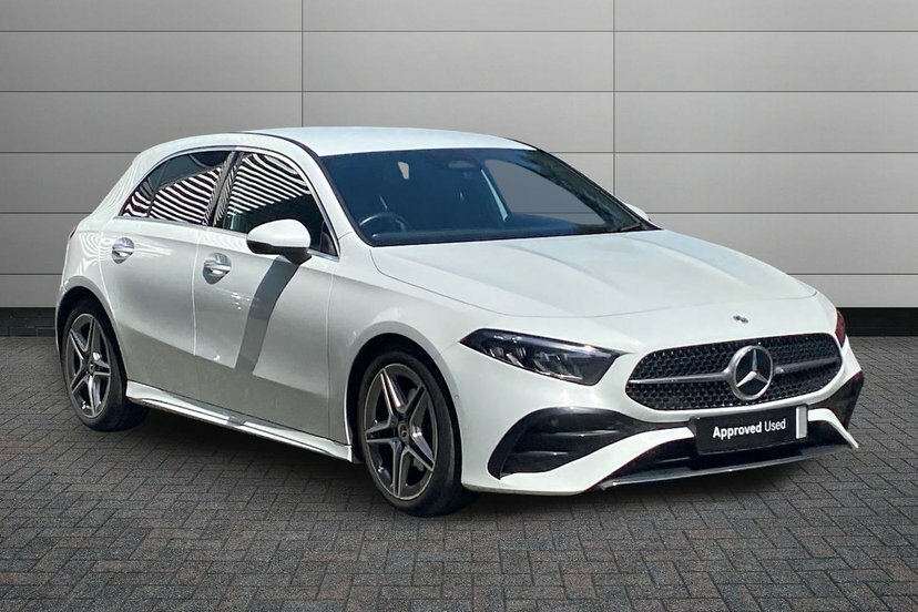 Mercedes-Benz A Class 1.3 A200h Mhev Amg Line Executive Hatchback White
