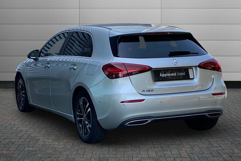 Mercedes-Benz A Class 1.3 A180h Mhev Sport Executive Hatchback Pet Silver #2