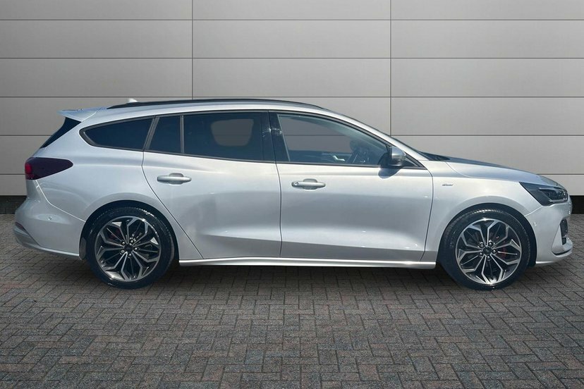 Ford Focus 1.0T Ecoboost Mhev St-line X Estate Hyb Silver #4