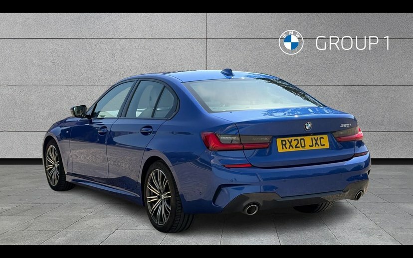 BMW 3 Series 320I M Sport Saloon Blue #2