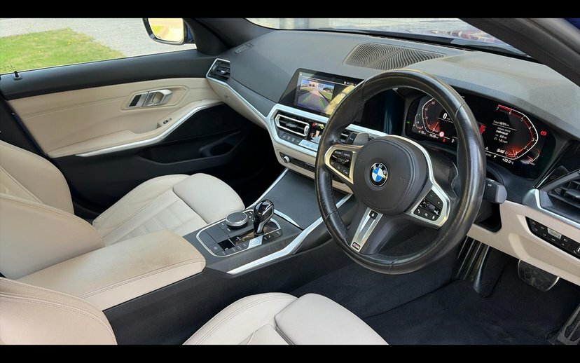 BMW 3 Series 320I M Sport Saloon Blue #6