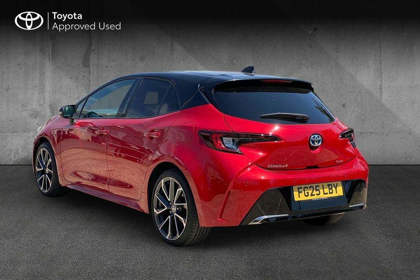 Toyota Corolla 2.0 Vvt-h Excel Hatchback Hybrid Cvt 1 Red #4