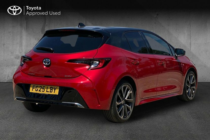 Toyota Corolla 2.0 Vvt-h Excel Hatchback Hybrid Cvt 1 Red #2