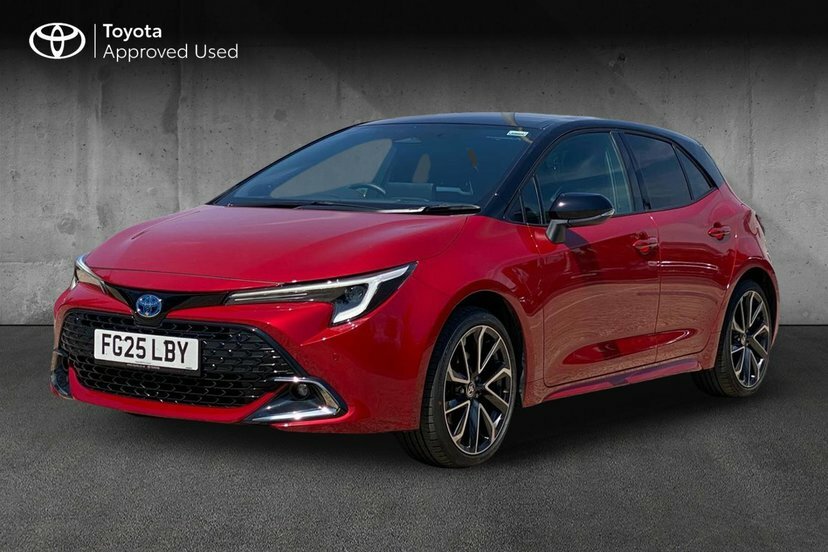 Toyota Corolla 2.0 Vvt-h Excel Hatchback Hybrid Cvt 1 Red #3