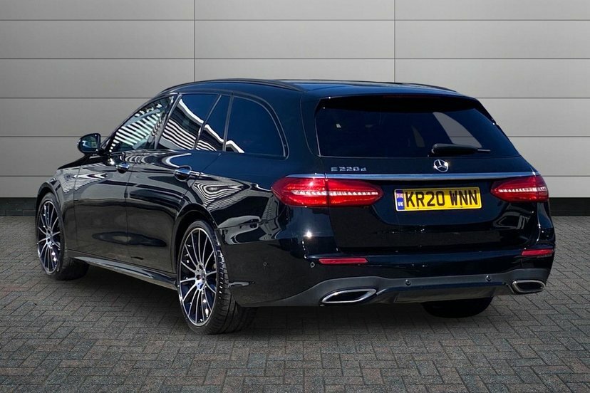 Mercedes-Benz E Class E220d Amg Line Night Edition Premium Plus Estate Black #2