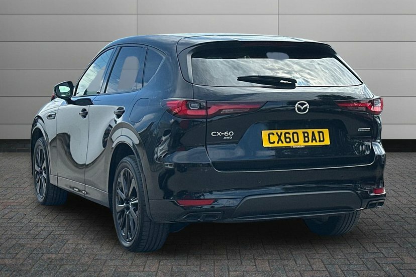 Mazda CX-60 3.3 E-skyactiv D Mhev Homura Suv Hybrid Black #3