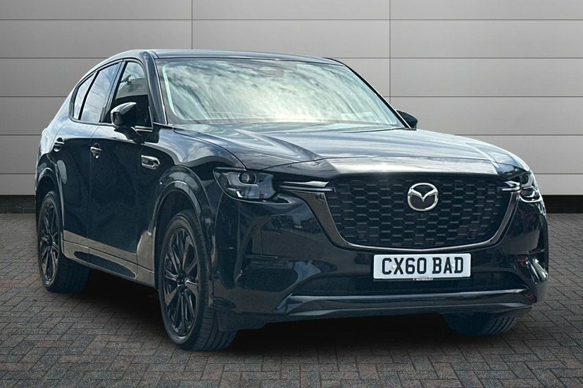 Mazda CX-60 3.3 E-skyactiv D Mhev Homura Suv Hybrid Black