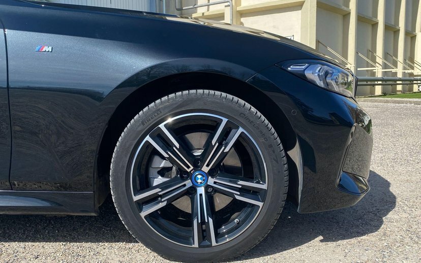 BMW 3 Series 330E M Sport Saloon Black #6