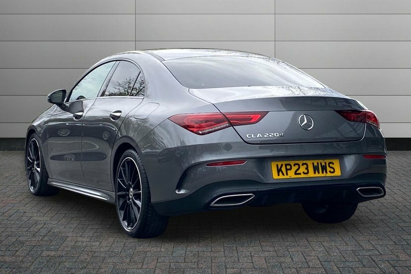 Mercedes-Benz CLA Class 2.0 Cla220d Amg Line Night Edition Premium Plus Grey #2