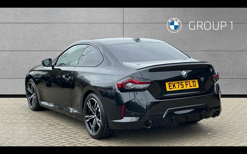 BMW 2 Series Gran Coupe 220I M Sport Coupe Black #2