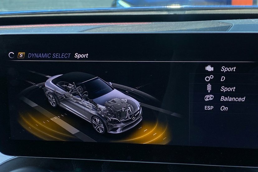 Mercedes-Benz C Class C 220 D Amg Line Edition Coupe Grey #62