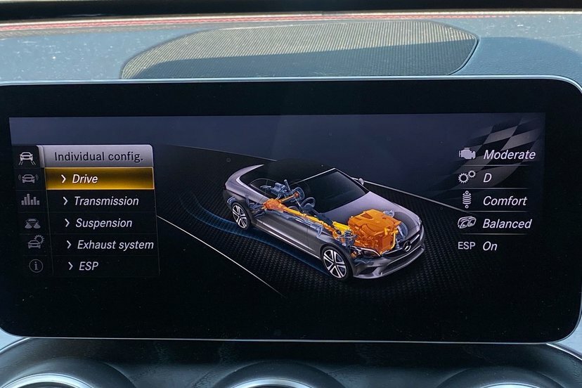Mercedes-Benz C Class C 220 D Amg Line Edition Coupe Grey #45