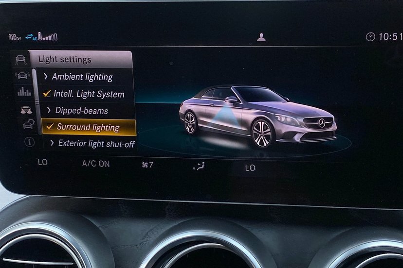 Mercedes-Benz C Class C 220 D Amg Line Edition Coupe Grey #55