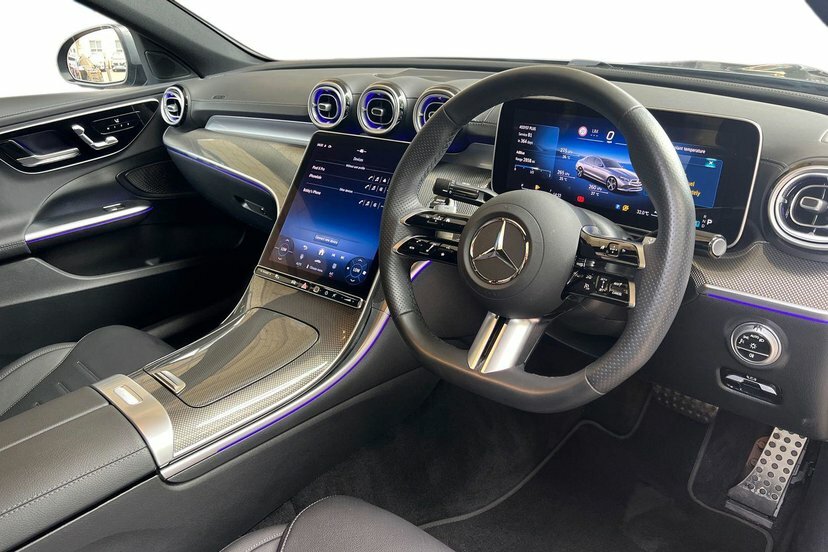 Mercedes-Benz C Class 2.0 C300dh Mhev Amg Line Premium Saloon Dies Grey #5