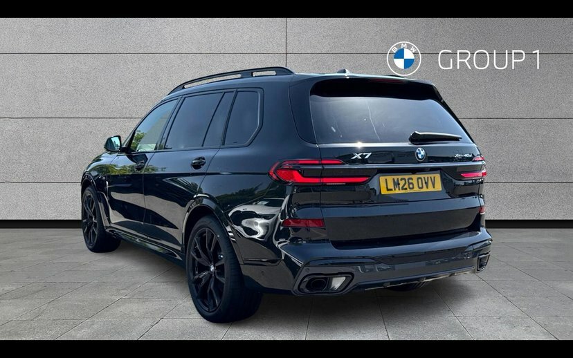 BMW X7 3.0 40D Mht M Sport Suv Hybrid Xdr Black #2