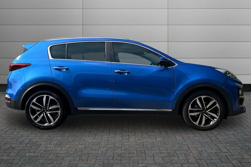Kia Sportage 1.6 T-gdi 4 Suv 174 Bhp Blue #4