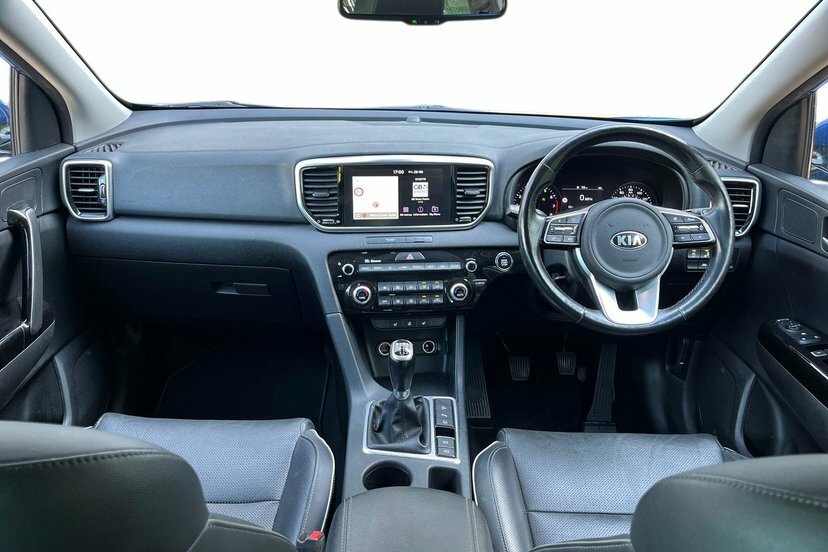 Kia Sportage 1.6 T-gdi 4 Suv 174 Bhp Blue #6