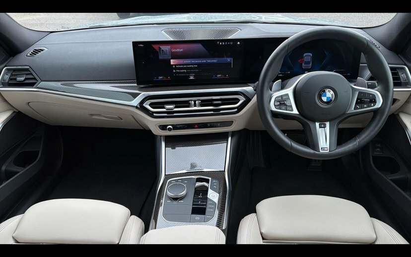 BMW 3 Series M340d Xdrive Saloon Grey #4