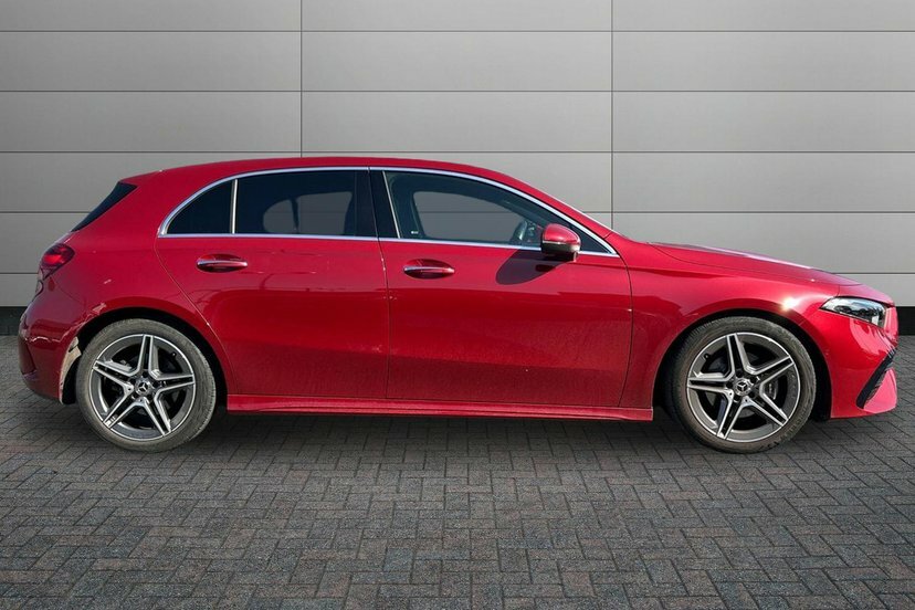 Mercedes-Benz A Class 1.3 A200h Mhev Amg Line Executive Hatchback Red #2