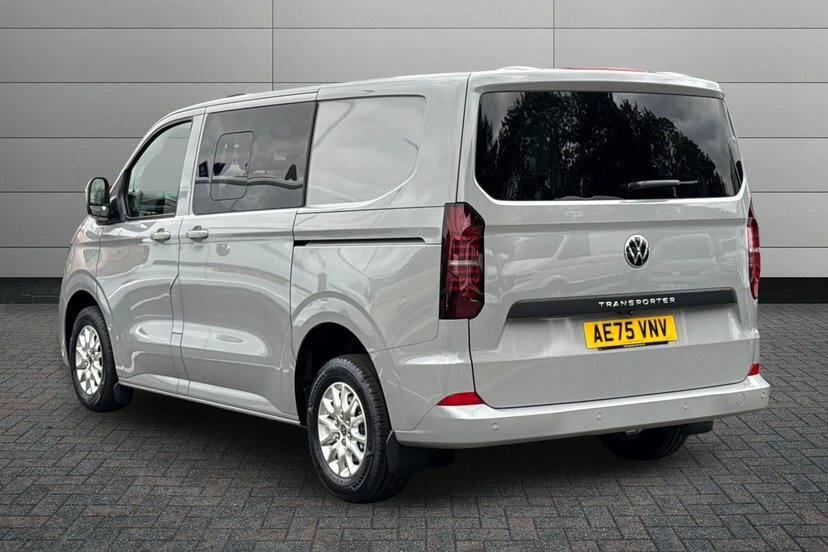 Volkswagen Transporter 2.0 Tdi T32 Commerce Pro Kombi Double Cab Dies AE75VNV Grey #3