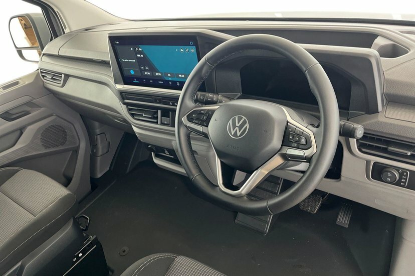 Volkswagen Transporter 2.0 Tdi T32 Commerce Plus Kombi Double Cab Die AU26OZJ Grey #6