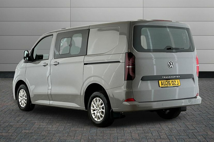 Volkswagen Transporter 2.0 Tdi T32 Commerce Plus Kombi Double Cab Die AU26OZJ Grey #3