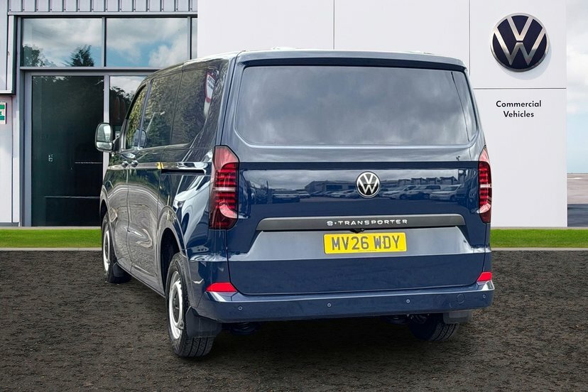 Volkswagen E-Transporter T32 65Kwh Commerce Plus Panel Van Aut MV26WDY Blue #3