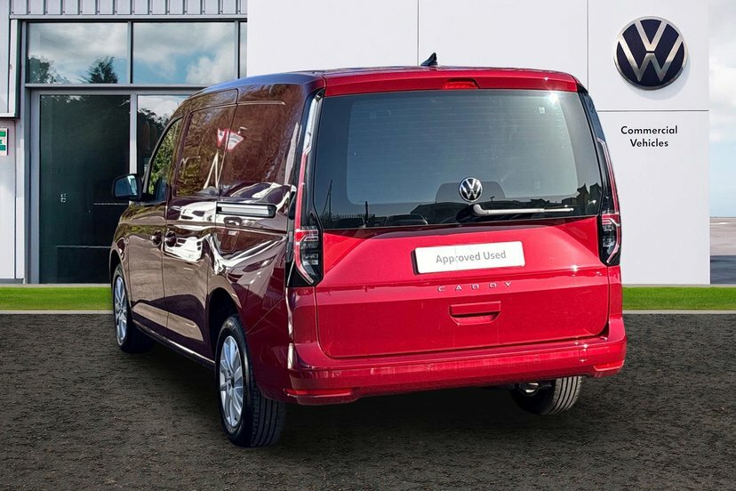 Volkswagen Caddy Maxi 2.0 Tdi C20 Commerce Pro Panel Van 6Dr Dsg Red #3