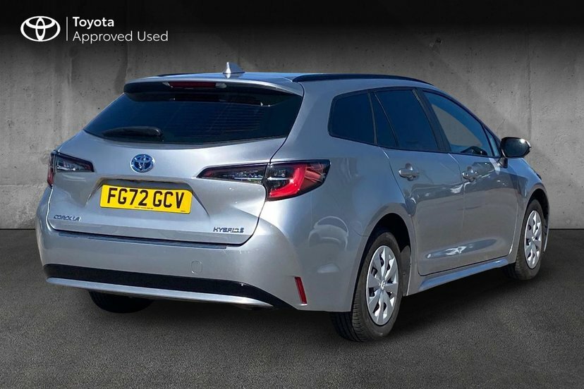 Toyota Corolla 1.8 Vvt-h Car Derived Van Hybrid Cvt 1 FG72GCV Silver #2