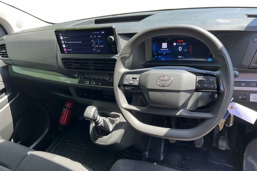 Toyota PROACE 2.0D Active Long Panel Van 6Dr Lwb GY74SKE White #6