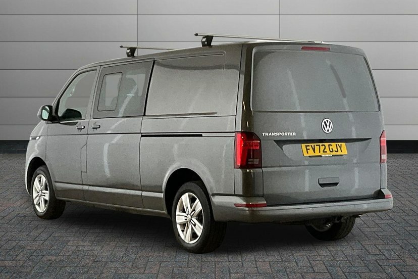 Volkswagen Transporter 2.0 Bitdi T32 Highline Kombi Double Cab FV72GJY Grey #3