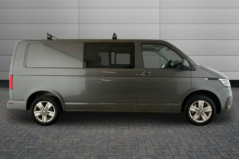 Volkswagen Transporter 2.0 Bitdi T32 Highline Kombi Double Cab FV72GJY Grey #4
