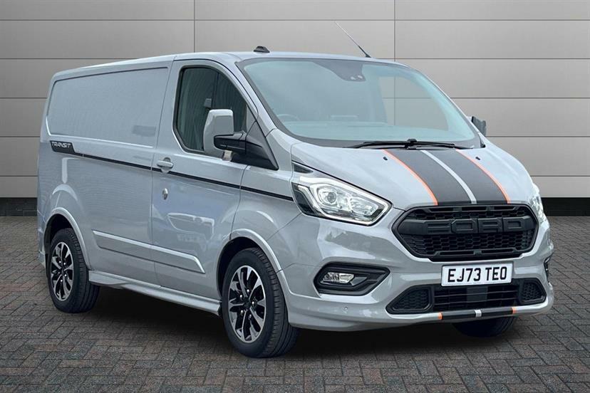 Ford Transit Custom 2.0 Ecoblue 170Ps Low Roof Sport Van Grey