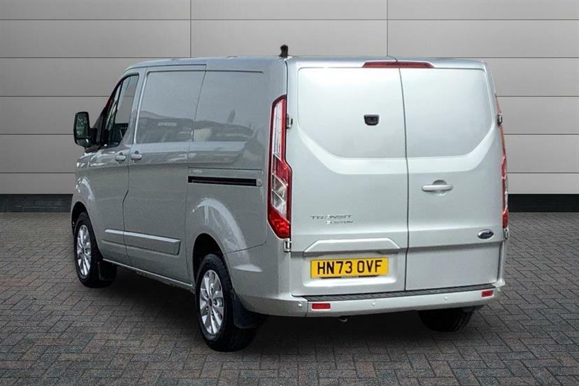 Ford Transit Custom 2.0 Ecoblue 130Ps Low Roof Limited Van HN73OVF Silver #3