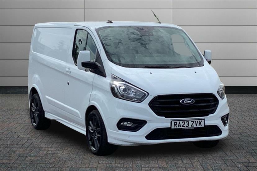 Ford Transit Custom 2.0 Ecoblue 170Ps Low Roof Sport Van White