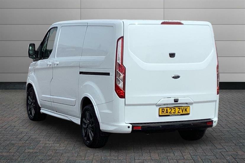 Ford Transit Custom 2.0 Ecoblue 170Ps Low Roof Sport Van RA23ZVK White #3