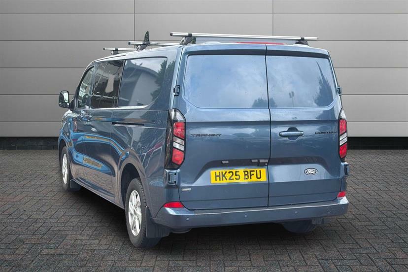 Ford Transit Custom 2.5 Phev 232Ps H1 Double Cab Van Limited HK25BFU Blue #3