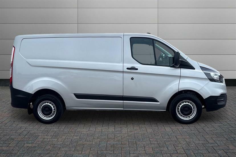 Ford Transit Custom 2.0 Ecoblue Hybrid 130Ps Low Roof Leader Van WN22VVK Silver #5
