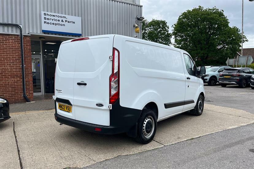 Ford Transit Custom 2.0 Ecoblue 105Ps Low Roof Leader Van White #5