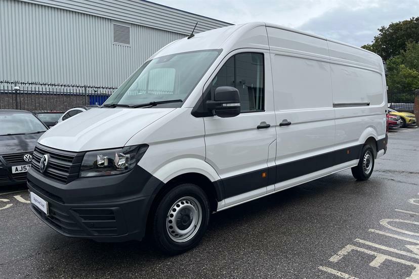 Volkswagen Crafter Cr35 Panel Van Commerce Plus Mwb 140 Ps 2.0 Tdi 8S Grey #19
