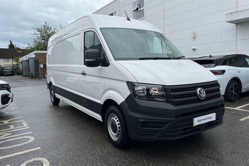 Volkswagen Crafter Cr35 Panel Van Commerce Plus Mwb 140 Ps 2.0 Tdi 8S Grey #18