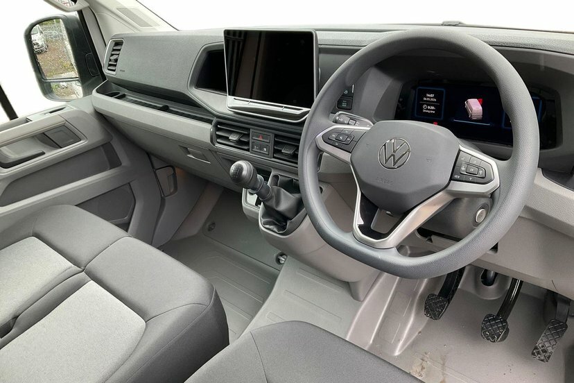 Volkswagen Crafter 2.0 Tdi Cr35 Commerce Panel Van AO26LCT White #6