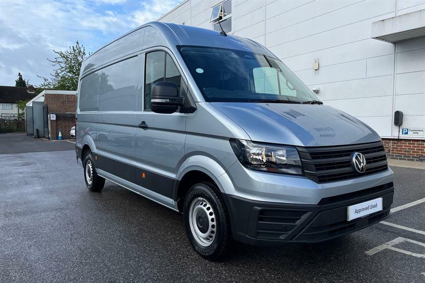 Volkswagen Crafter Panel Van Commerce Plus Mwb 140 Ps 2.0 Tdi 6Sp Man Silver #25
