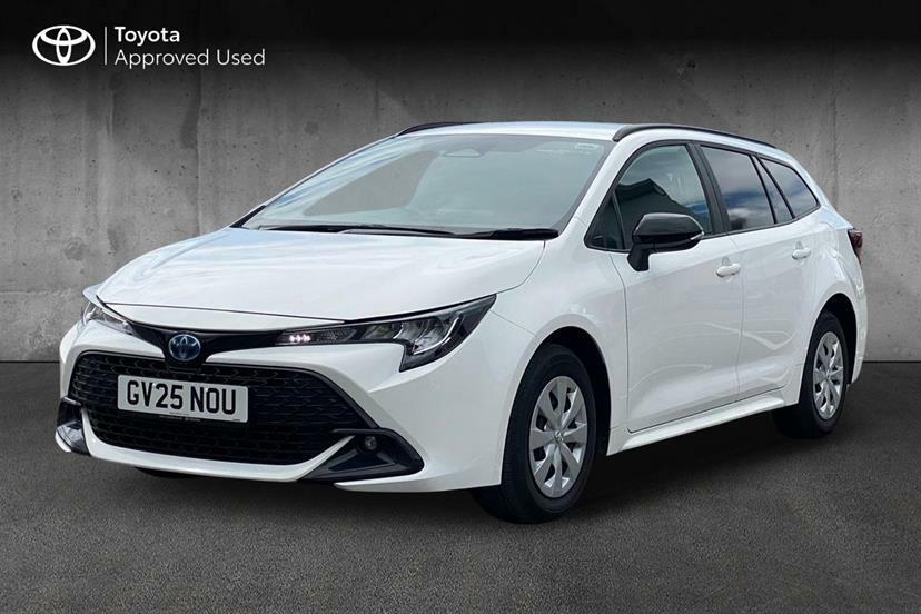 Toyota Corolla 1.8 Vvt-i Hybrid Commercial White #3